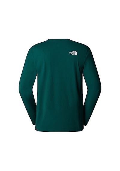 The North Face M L/s Simple Dome Tee Erkek Günlük Uzun Kollu Tişört Nf0a87qn6gı1 Yeşil Yeşil