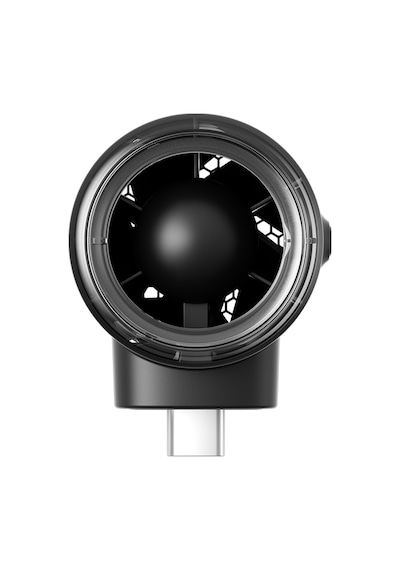 Aecooly Pk01-f1 Type-c Bağlantılı 4 Kademeli Portatif Soğutucu Mini Fan Siyah