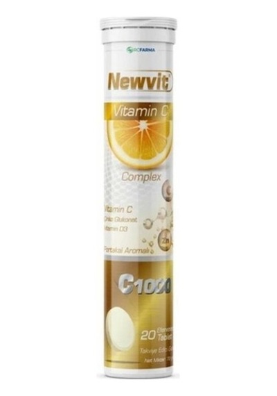 Newvit Vitamin C Complex 20 Efervesan Tablet