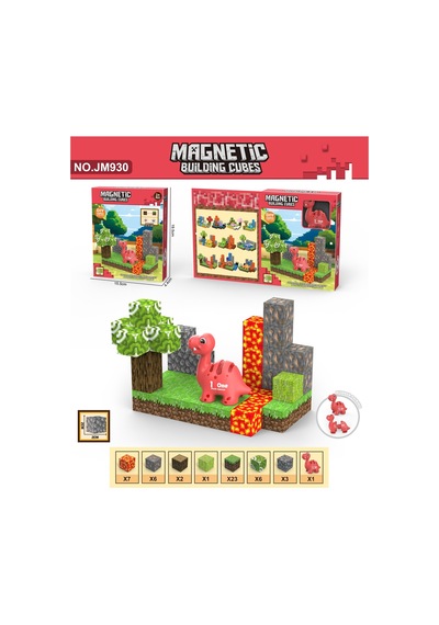 Magnetıc Küpler Eğitici Dinazorlar Jm930-jm939