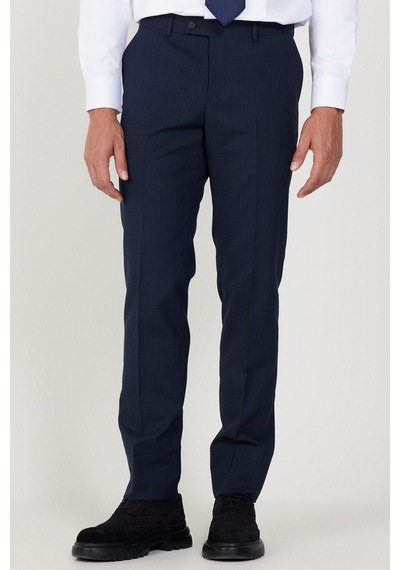 Ac&Co / Altınyıldız Classics Erkek Lacı-sıyah Slim Fit Dar Kesim Kırlangıç Yaka Kareli Yünlü Yelekli Takım Elbise Lacı-sıyah Lacivert - Siyah Ac&Co / Altınyıldız Classics Erkek Lacı-sıyah Slim Fit Dar Kesim Kırlangıç Yaka Kareli Yünlü Yelekli Takım Elbise Lacı-sıyah Lacivert - Siyah
