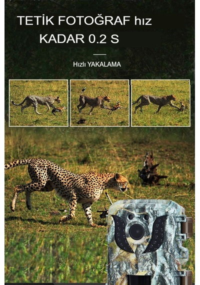1080p Avcılık Yaban Hayatı Kamera Açık Tuzak Gece Görüş Kızılötesi Kamera Doğa Avcılık Video Kamera Diğer