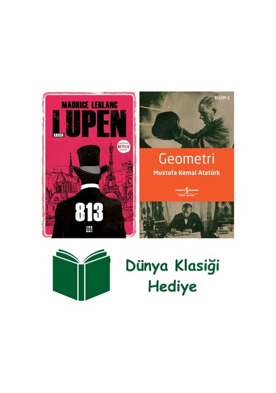 813 - Arsen Lüpen + Geometri + Dünya Klasiği Hediye