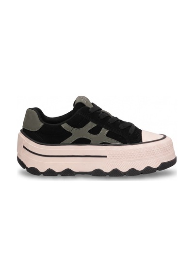 Guja 26blg366 Kadın Hakiki Deri Klasik Sneaker Siyah