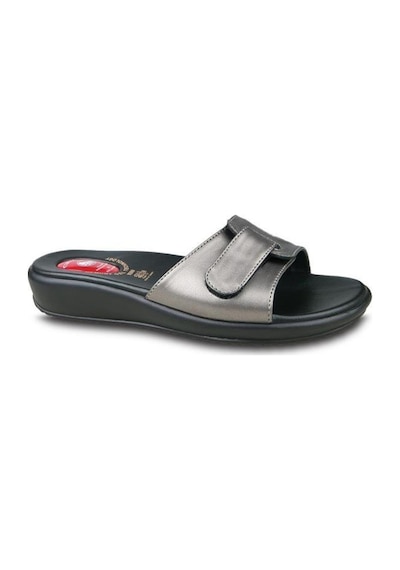 Ceyo 9200-12 Topuk Jelli Kadın Terlik Platin 36-40 001