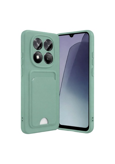 Xiaomi Redmi Note 15 Pro 4g Kelvin Kartvizitli Silikon - Açık Yeşil Çok Renkli