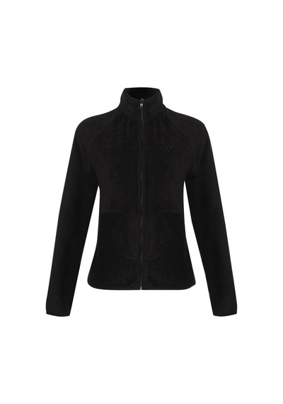 Hummel Basıldon Fleece Fermuarlı Sweatshırt 922365-2001 Siyah