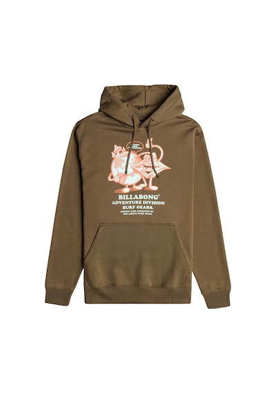 Billabong Take Care Erkek Sweatshirt Kahve Çok Renkli