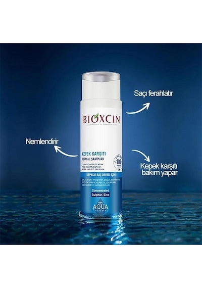 Aqua Kepek Karşıtı Termal Şampuan 300 ml  Yoğun Kepek Karşıtı Termal Şampuan 200 ml