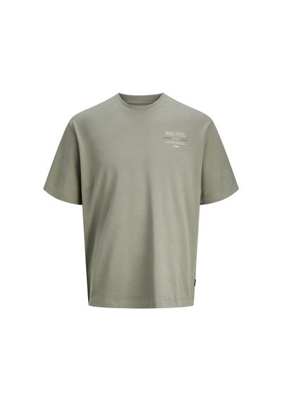 Jack & Jones Büyük Beden Baskili Wide Fit Tisört - Urban - 12279891 Çok Renkli