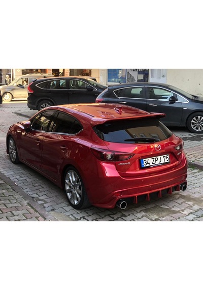 Mazda 3 Hb Spoiler Fiber