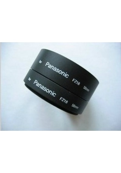 Panasonic Lumix Fz18 Fz35 Fz38 için 58 MM Adaptör Tüp