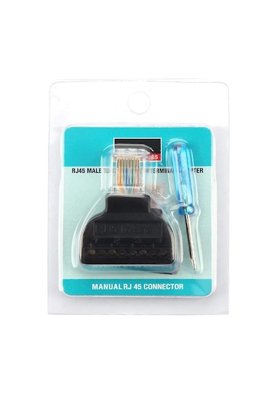 Rj45 To Screw Terminal Vidalı Klemens Çevirici