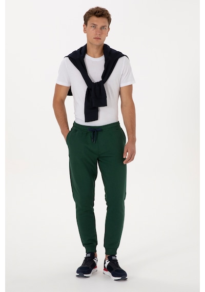 U.s. Polo Assn. Erkek Koyu Yeşil Eşofman Altı 50307683-vr079 Koyu Yesıl