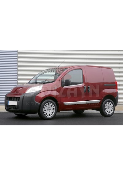 S-dizayn Peugeot Bipper Krom Yan Kapı Çıtası 4 Prç 2007-2017