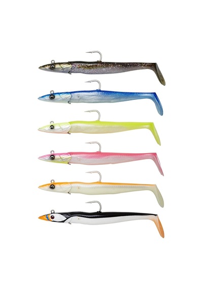 Savage Gear Sandeel V2 Big Game 23.5cm 175gr Sahte Balık - 74194-99 Pink Pearl Silver