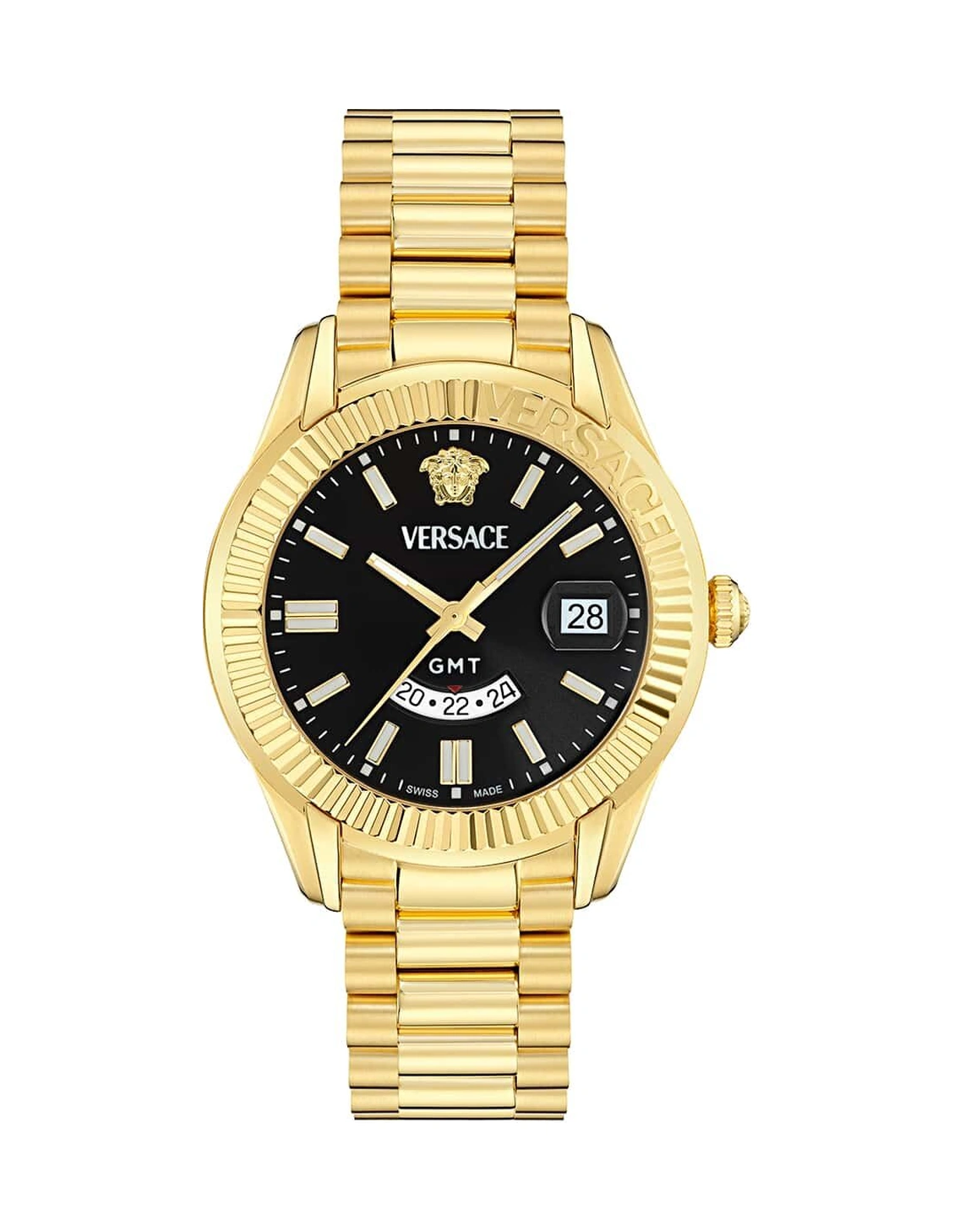 Versace Vrscve0u00625 Erkek Kol Saati Altın