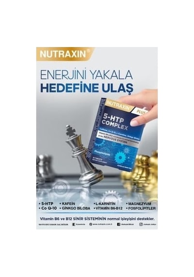 Nutraxın 5-htp Complex 30 Tab. 4911 6'li Paket