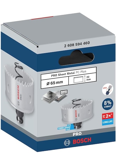 Bosch Pro Sheet Metal Pc-plus Delik Açma Testeresi 65 Mm