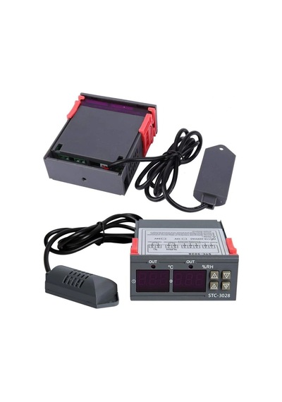 Stc-3028 220v Lcd Ekranlı Problu Termostat Dijital Sıcaklık Kontrol Cihazı