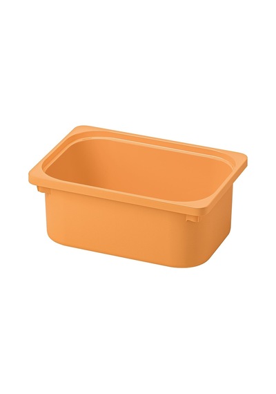 Ikea Açık Turuncu Çok Amaçlı Saklama Kutusu 42x30x10 Cm Oyuncak Düzenleyici Çocuk Odası