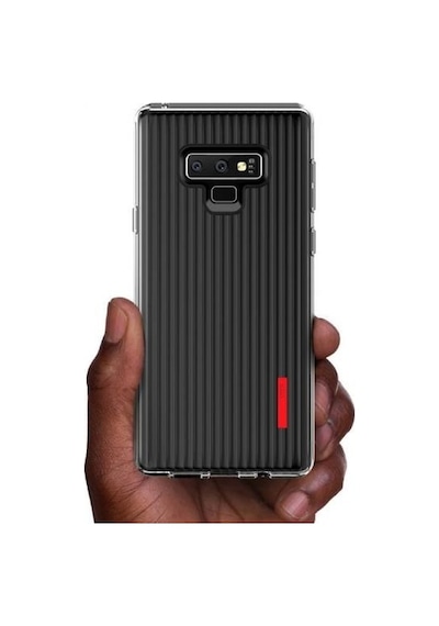 Vrs Design Galaxy Note 9 İle Uyumlu Crystal Fit Label Kılıf Clear