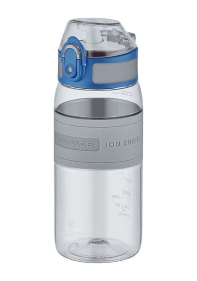Uzspace 4107 Tritan Matara Şeffaf Gövde 440 Ml Gri