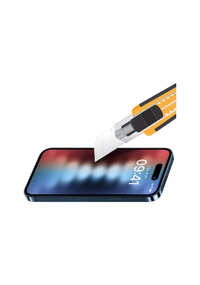 Buff Apple Uyumlu   iPhone 15 5d Matte Ekran Koruyucu