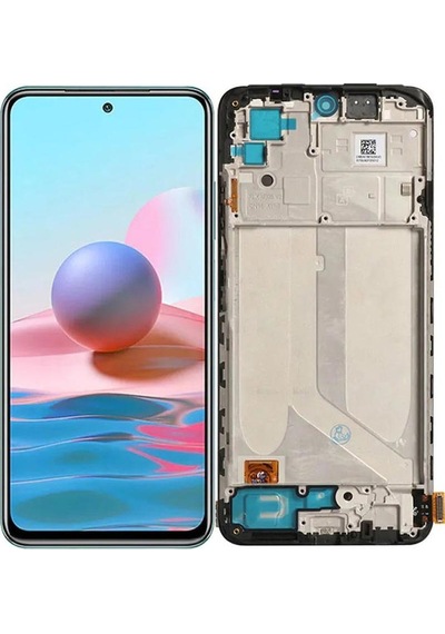 Xiaomi Redmi Note 10 S İle Uyumlu OLED Ekran Dokunmatik Çıtalı