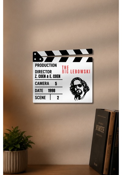 Klaket Tablo / Duvar Dekoru - The Big Lebowski Büyük Lebowski
