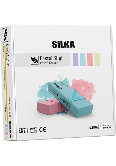 Silka Silgi Neon 4 Renk 20 Li Art.2
