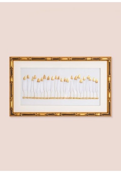 The Mia Tbl0098 Flume Tablo Beyaz 60x35x4 Cm