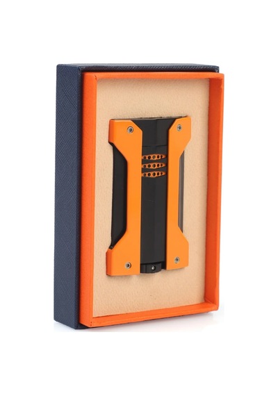 Conquistador Tek Torch Pürmüz Turuncu Siyah Defi Extreme Dizayn Metal Puro Çakmağı Cnq-025