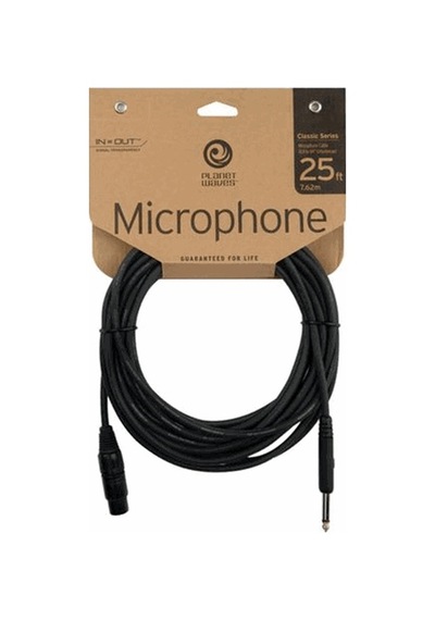 Planetwaves Pw-cgmıc-25 Mikrofon Kablo 25 İnch Xlr Fm To 1/4 Unbal