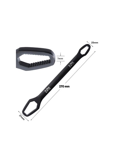 Çift Ağızlı Çoklu Tamir Anahtarı Multi Wrench 8mm - 22mm İngiliz Anahtarı Tr