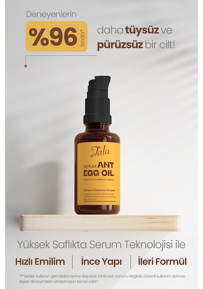 Tala Karınca Yumurtası Yağı Tüy Azaltıcı Tüy İnceltici Serum 30 ML