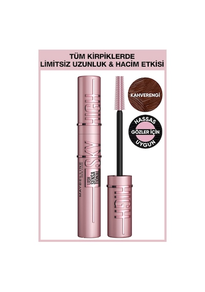 Maybelline New York Lash Sensational Sky High Maskara Kahverengi