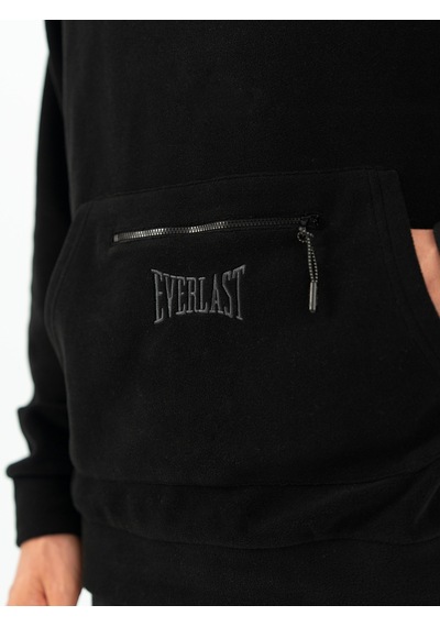 Everlast Winter Essentials Siyah Erkek Kapüşonlu Polar Hoodie Siyah