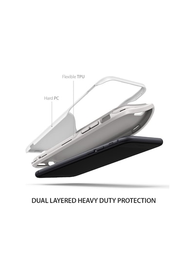 Ringke Wave Apple Uyumlu iPhone 7/8 İle Kılıf Gray White