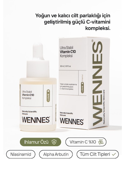 Ultra Stabil Vitamin C10 Kompleks Serum