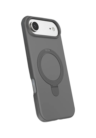 Apple İphone 17 Air Regal Magsafe Standlı Kapak - Titan Gri 0.2M-Çok Renkli