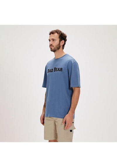 Bad Bear Title Erkek Mavi Tişört