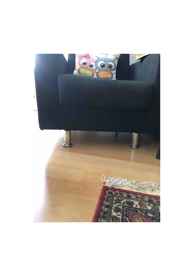Baza Ayağı Koltuk Ayağı Kanepe Ayağı Mobilya Ayağı Krom 15 Cm M8 Ince Dişli Krom