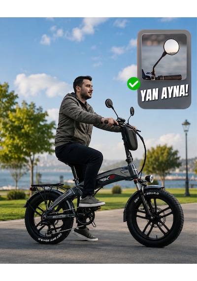 Rks Rd8 Premıum Elektrikli Bisiklet Gri - 1500w