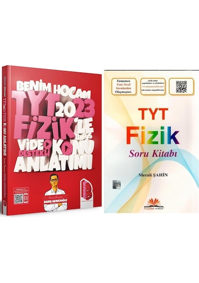 Benim Hocam 2023 Tyt Fizik Konu Ve Plazma Soru Bankası Seti 2 Kitap