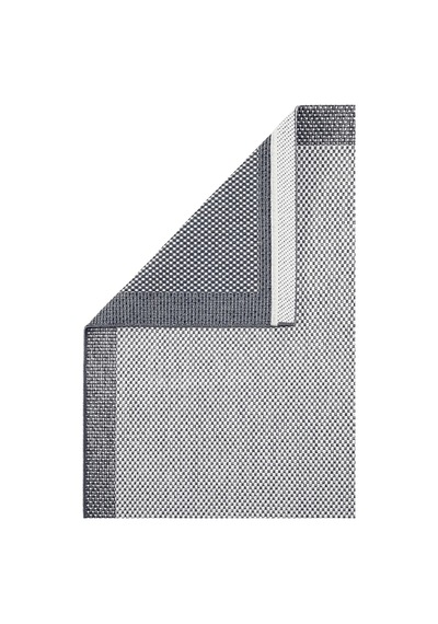 Gri Kenarlı Modern Tasarım Makine Halısı 1148 Krem-gri