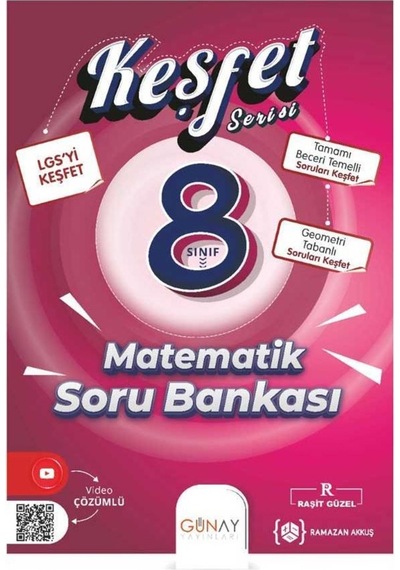 Günay 8.Sınıf Lgs Keşfet Matematik Soru Bankası