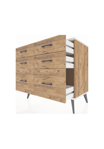 Hyperion Şifonyer 6 Çekmeceli 88x44x80 Çam-aytaşı/çam Aytaşı/çam Hyperion Şifonyer 6 Çekmeceli 88x44x80 Çam-aytaşı/çam Aytaşı/çam