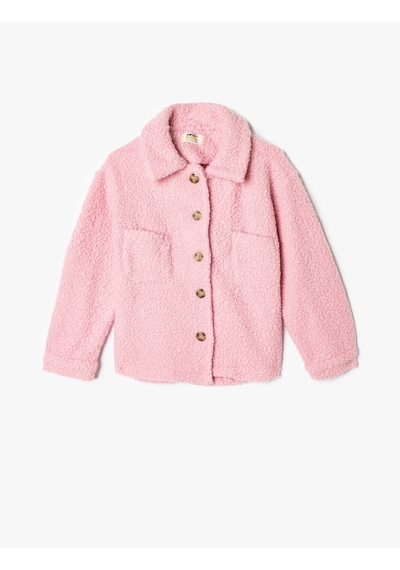 Koton Oversize Peluş Gömlek Ceket Uzun Kollu Düğmeli Cepli Pembe 5wkg20003aw Gül Gülkurusu Koton Oversize Peluş Gömlek Ceket Uzun Kollu Düğmeli Cepli Pembe 5wkg20003aw Gül Gülkurusu