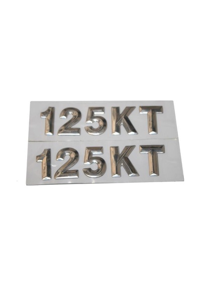 Mondial 125 Kt Yan Kapak Amblemi Takımı Kt125 Yan Kapak Logosu